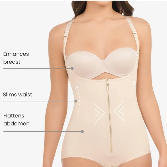 Butt-lifting compressive bodysuit - Styles 283 - Picture 5 of 5